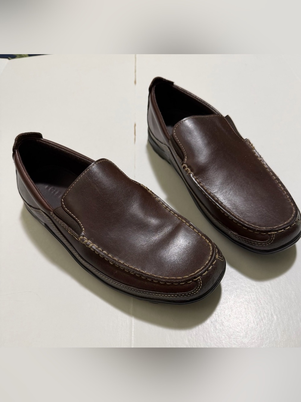 NEW Men’s Cole Haan Sz 9 brown leather loafers